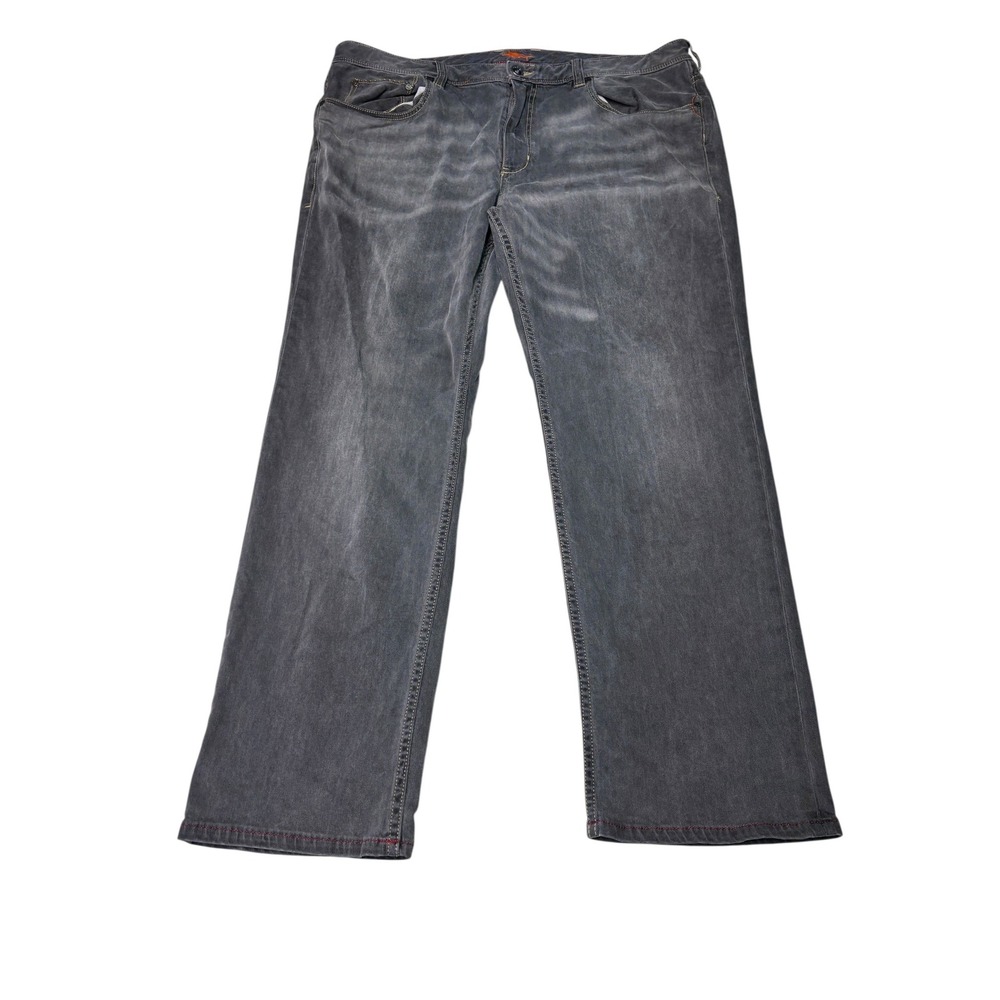 Tommy Bahama Sand Drifter Jeans Mens 42x30‎ Charcoal Gray Authentic Straight Leg